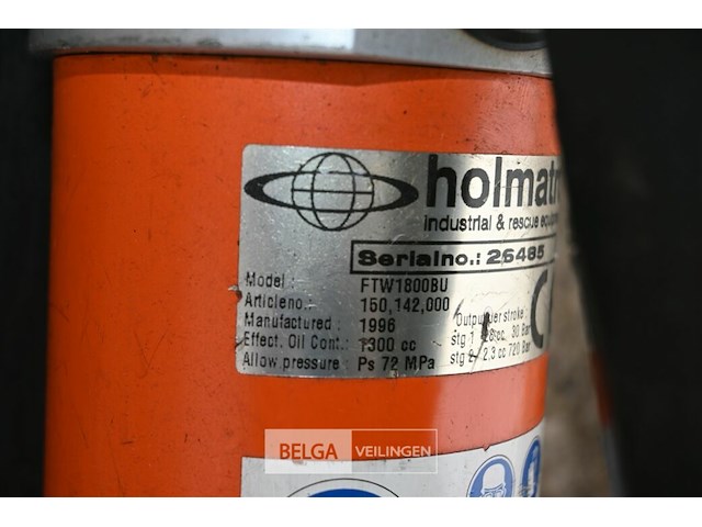 Holmatro hand/voetpomp - afbeelding 5 van  5