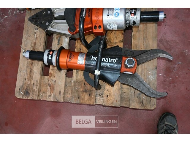 Holmatro hydraulische groep + gereedschap - afbeelding 10 van  12