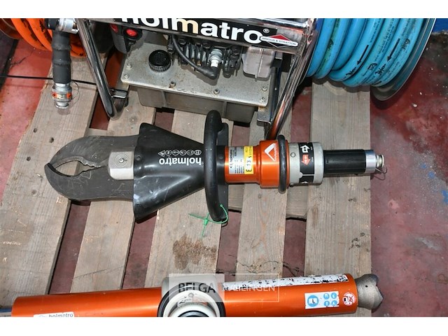 Holmatro hydraulische groep + gereedschap - afbeelding 7 van  13