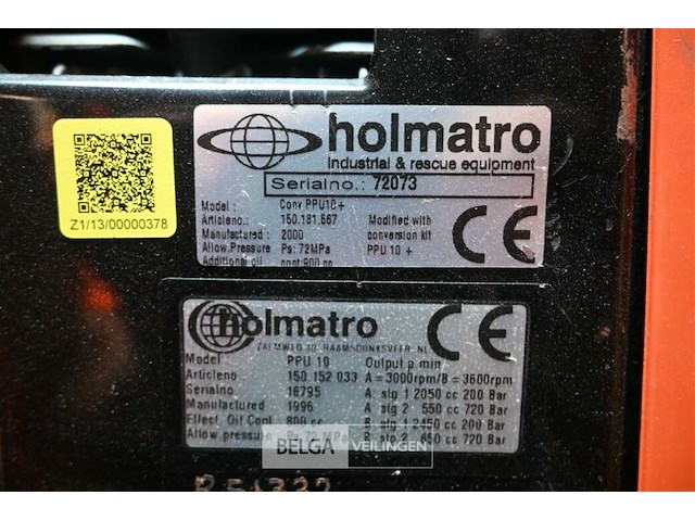 Holmatro hydraulische pompgroep - afbeelding 5 van  5