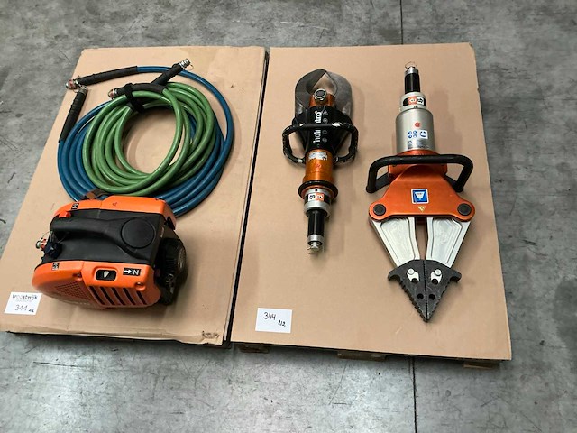 Holmatro komplete kit hydraulisch gereedschap - afbeelding 1 van  8