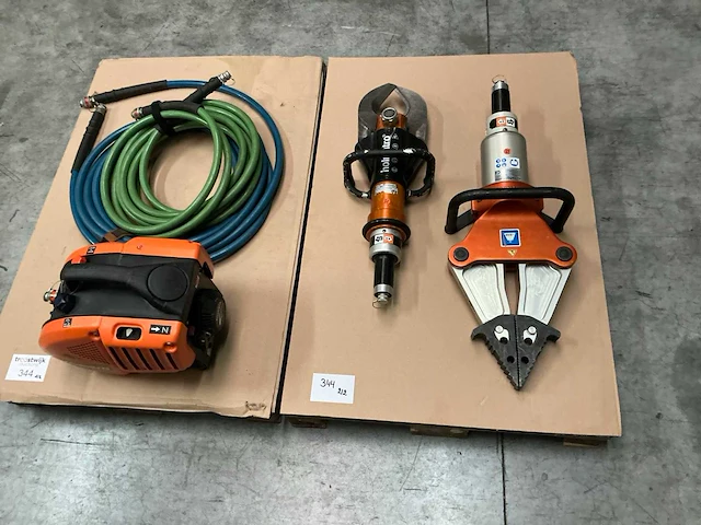 Holmatro komplete kit hydraulisch gereedschap - afbeelding 1 van  8