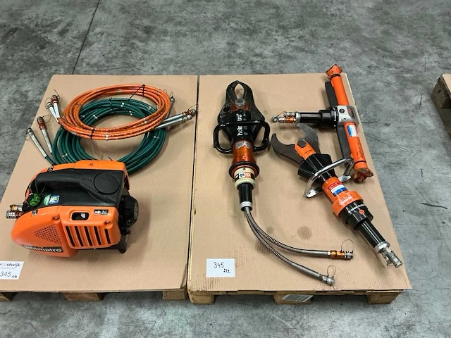 Holmatro komplete kit hydraulisch gereedschap - afbeelding 1 van  10