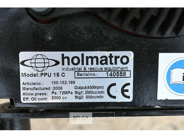 Holmatro stroomgroep met knipper - afbeelding 4 van  8