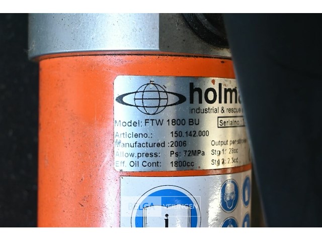 Holmatro voetpomp - afbeelding 4 van  4