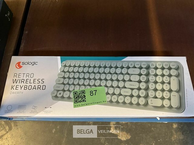 Hologic draadloos toetsenbord - afbeelding 1 van  2