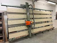 Holz-her 12 10 verticale platenzaagmachine