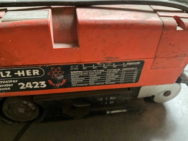 Holz-her 2423 bandschuurmachine - afbeelding 4 van  5