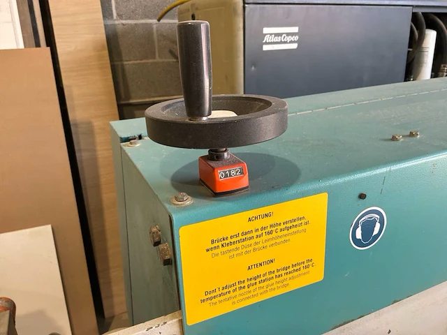 Holz-her randbandmachine / automatische randbandmachine holz-her primus 1436 se f - afbeelding 6 van  19