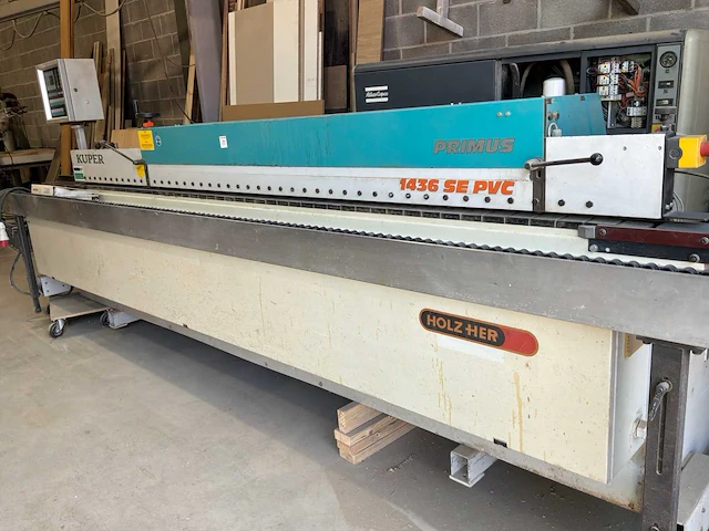 Holz-her randbandmachine / automatische randbandmachine holz-her primus 1436 se f - afbeelding 16 van  19