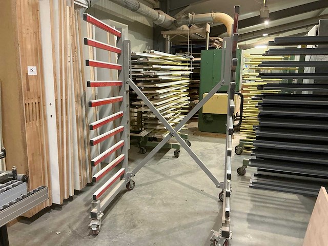 Holzmann taw76 regaalwagen/droogrek - afbeelding 1 van  4