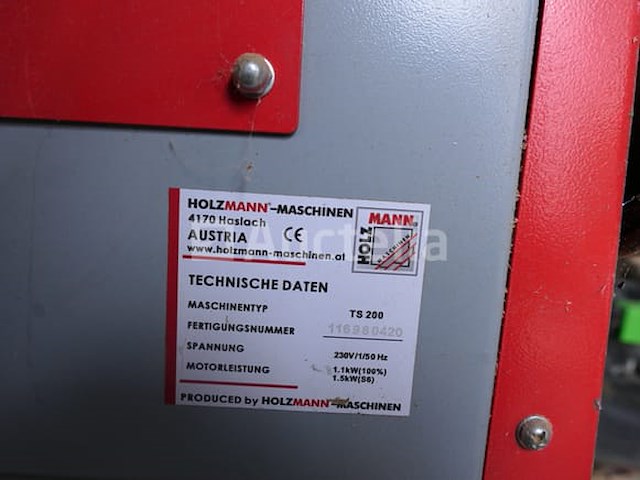 Holzmann ts200 tafelzaag - afbeelding 7 van  7