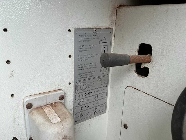 Holztech k5-30 gecombineerde houtbewerkinsmachine 3 in 1 - afbeelding 1 van  10