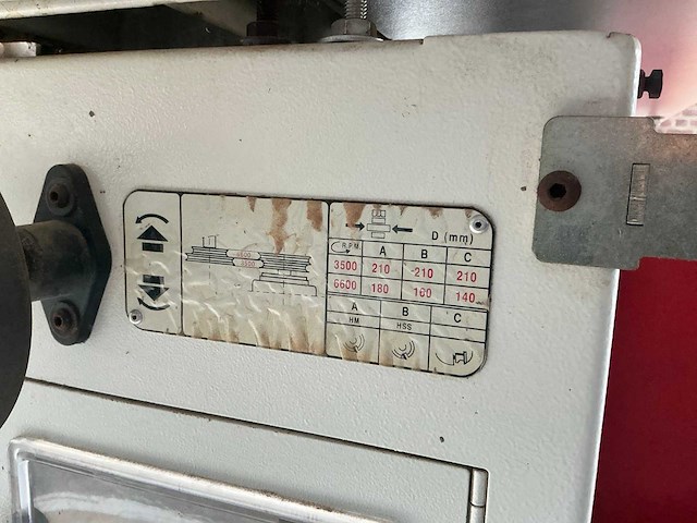 Holztech k5-30 gecombineerde houtbewerkinsmachine 3 in 1 - afbeelding 10 van  10