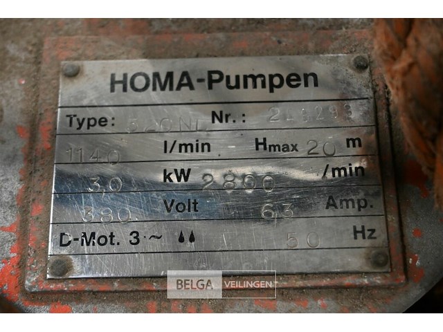 Homa afvalwaterpomp - afbeelding 4 van  4