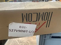 Homcom b31-527v90wt vloerlamp - afbeelding 2 van  9
