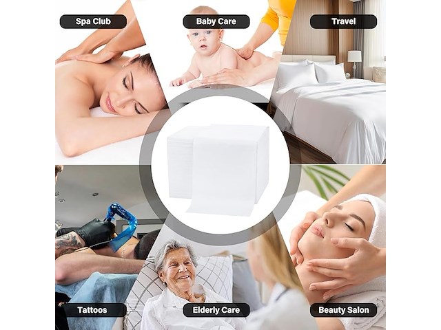 Homdat 100 stuks wegwerp-bedlakens - afbeelding 5 van  5