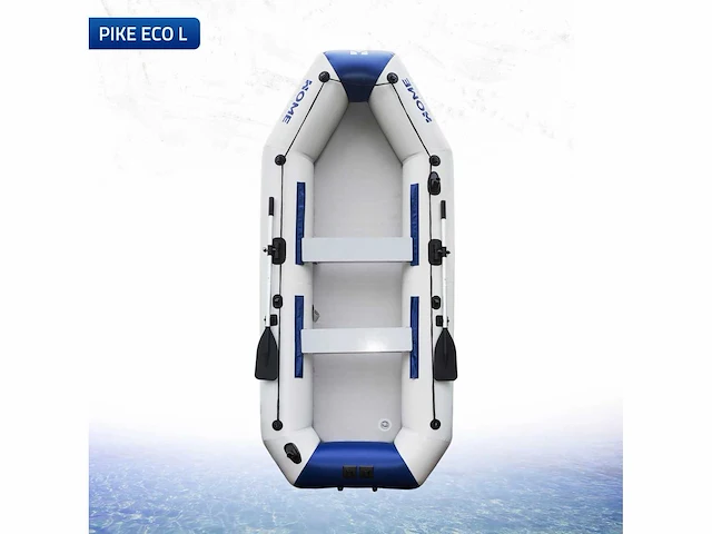 Home deluxe - opblaasbare boot pike large - materiaal: duurzaam pvc - afmetingen: l x w ca. 330 x 136 cm - voor maximaal 5 personen i tender, motorboot, roeiboot - afbeelding 3 van  6