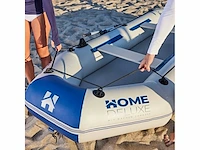 Home deluxe - opblaasbare boot pike large - materiaal: duurzaam pvc - afmetingen: l x w ca. 330 x 136 cm - voor maximaal 5 personen i tender, motorboot, roeiboot - afbeelding 4 van  6