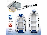 Home deluxe - opblaasbare boot pike large - materiaal: duurzaam pvc - afmetingen: l x w ca. 330 x 136 cm - voor maximaal 5 personen i tender, motorboot, roeiboot - afbeelding 6 van  6