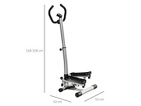 Home training stepper met lcd-scherm instelbare snelheid metal abs - afbeelding 3 van  5