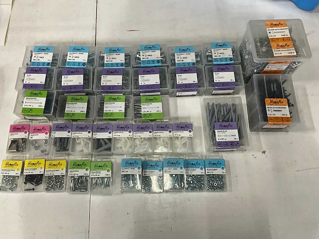 Homefix diverse bevestigingsmaterialen (38x) - afbeelding 1 van  8