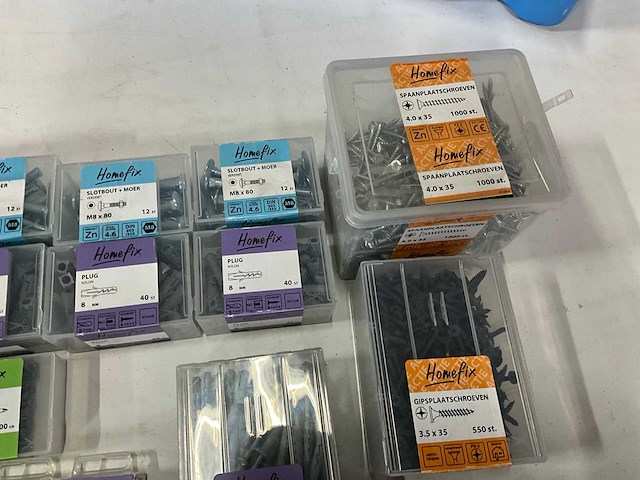 Homefix diverse bevestigingsmaterialen (38x) - afbeelding 3 van  8
