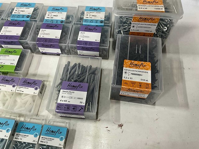 Homefix diverse bevestigingsmaterialen (38x) - afbeelding 4 van  8