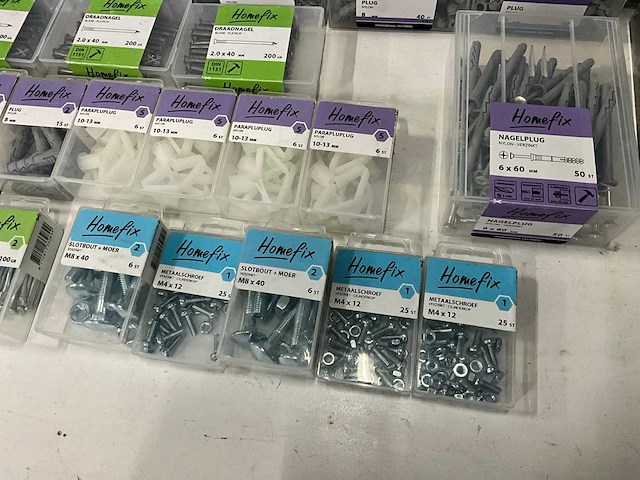 Homefix diverse bevestigingsmaterialen (38x) - afbeelding 5 van  8