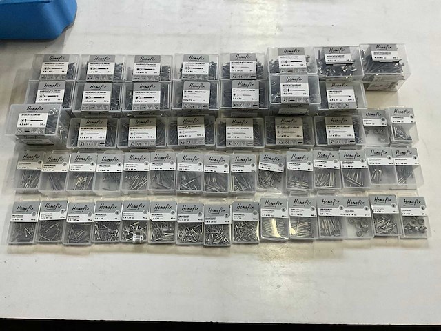 Homefix diverse rvs bevestigingsmaterialen (54x) - afbeelding 1 van  9