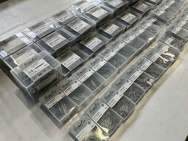 Homefix diverse rvs bevestigingsmaterialen (54x) - afbeelding 8 van  9