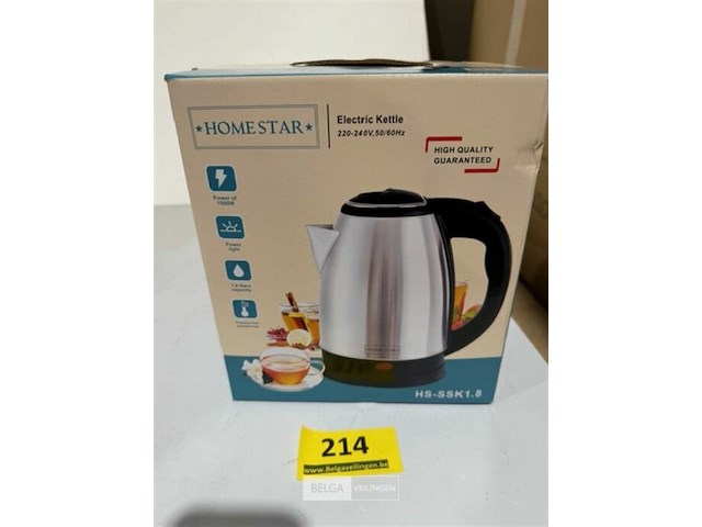 Homestar waterkoker 1,8l - afbeelding 1 van  3