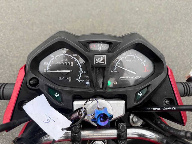 Honda - glr - 125 - motorfiets - afbeelding 11 van  23