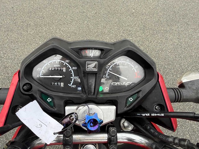 Honda - glr - 125 - motorfiets - afbeelding 14 van  23