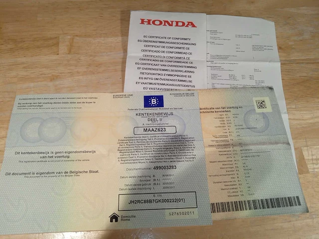 Honda - nc 750 sd - motorfiets - afbeelding 8 van  8