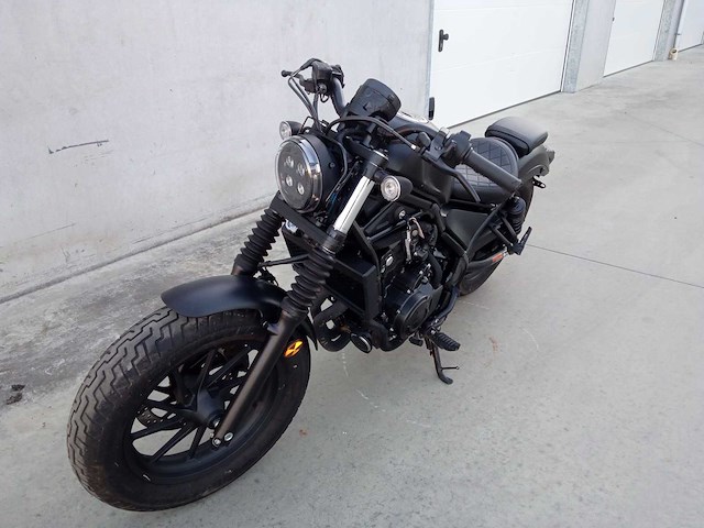 Honda - rebel 500 - motorfiets - afbeelding 9 van  11