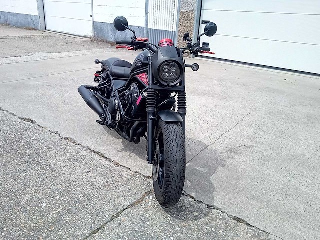 Honda - rebel 500 - motorfiets - afbeelding 4 van  7