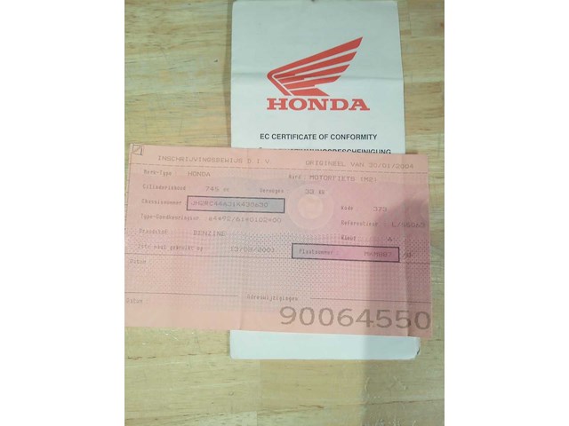 Honda - vt 750 - motorfiets - afbeelding 5 van  5