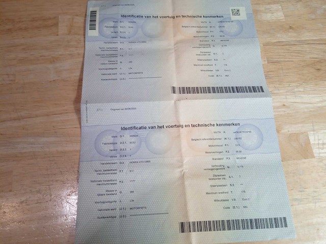 Honda - vtx 1300 s - motorfiets - afbeelding 8 van  8