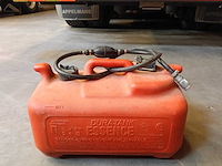 Honda 4500sx stroomgenerator + benzinetank - afbeelding 1 van  2