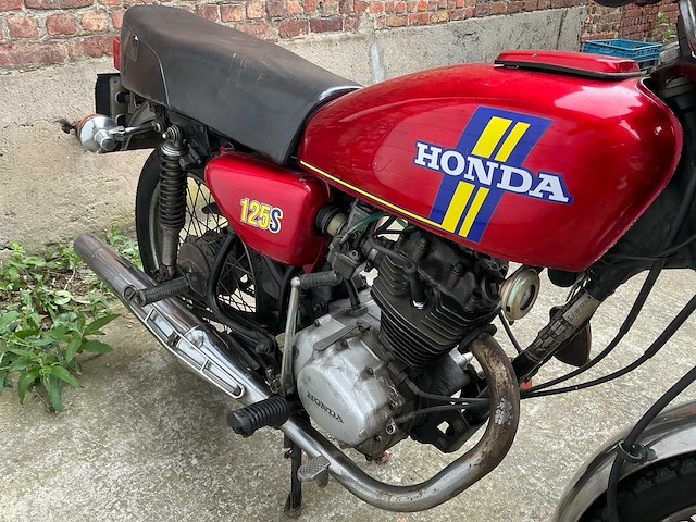 Honda cb 125s motorfiets 1982 - afbeelding 5 van  20