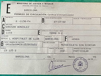 Honda cb 125s motorfiets 1982 - afbeelding 13 van  20