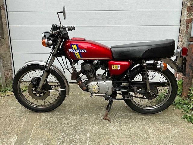 Honda cb 125s motorfiets 1982 - afbeelding 12 van  20