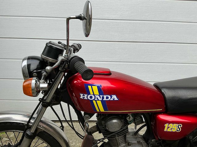 Honda cb 125s motorfiets 1982 - afbeelding 19 van  20