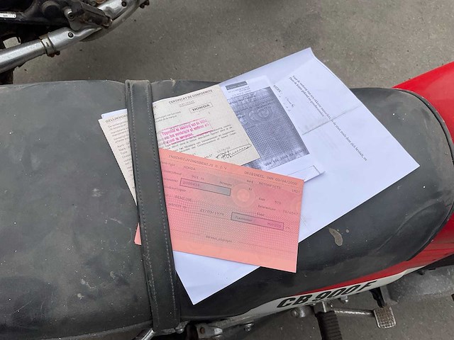 Honda cb900f motorfiets - afbeelding 6 van  6