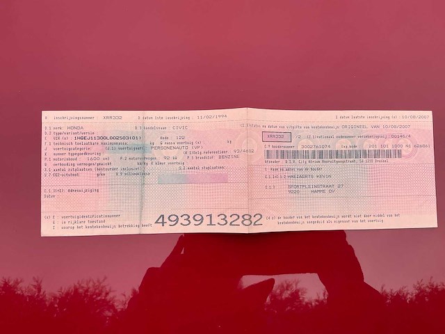 Honda civic personenauto - afbeelding 16 van  16