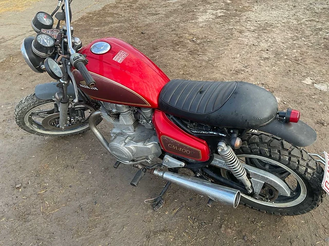 Honda cm400t nc01 motorfiets - afbeelding 13 van  19