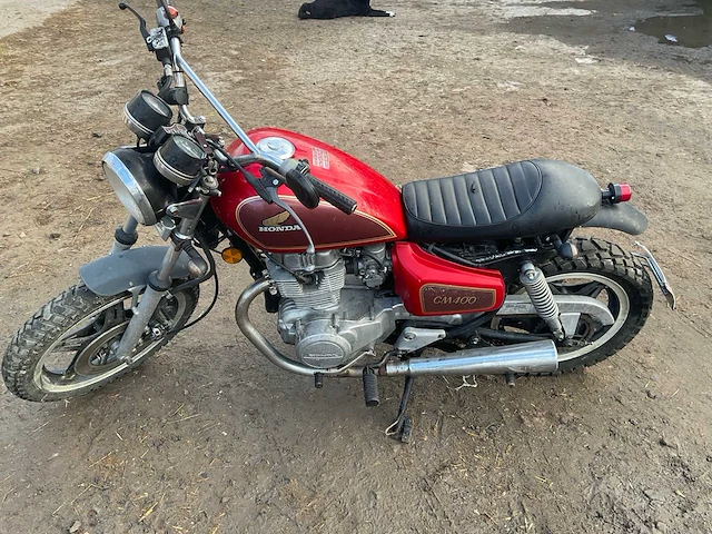 Honda cm400t nc01 motorfiets - afbeelding 12 van  19