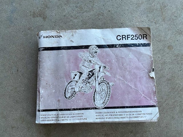 Honda crf 250r 2009 motorfiets - afbeelding 36 van  42