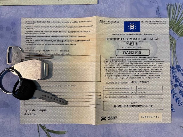 Honda crx vintage auto's > 15 - afbeelding 19 van  38